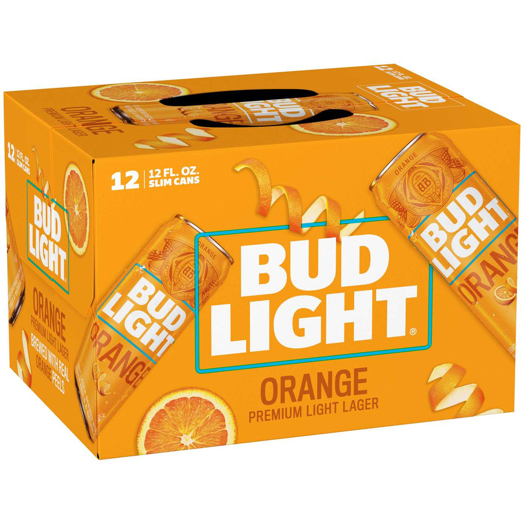 Bud Light Orange Can 12oz 12 PK