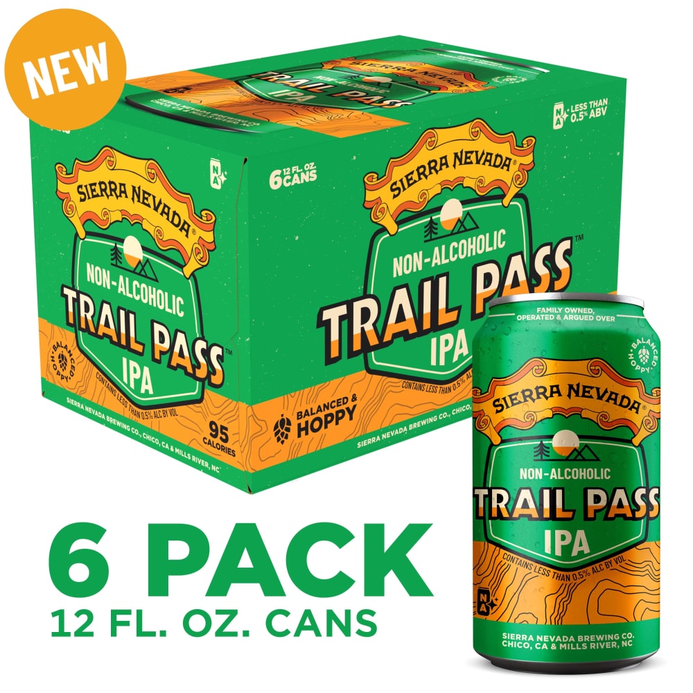 Sierra Nevada Non Alcholic Trail Pass Ipa  6 PK