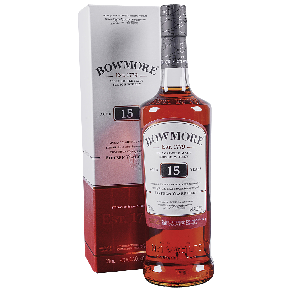 Bowmore Darkest 15Btl 750ml 1 EA