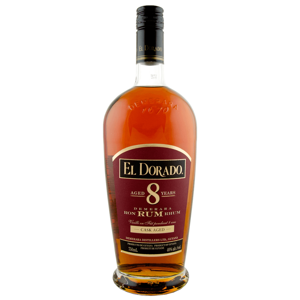 El Dorado 8 Yr Old Rum 750ml 1 Btl