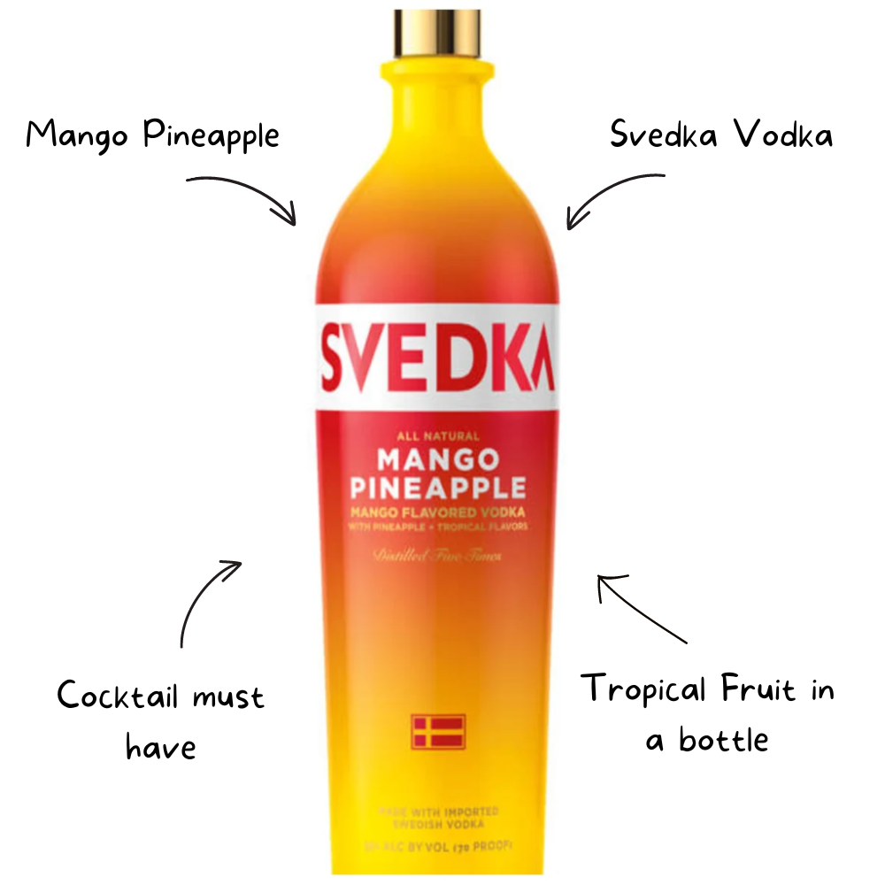 Mango Pineaple Svedkabtl 750ml 1 EA