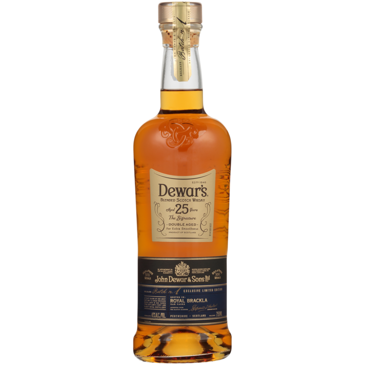 Dewars 25Years Signature Doulbe Oka Btl 750ml 1 EA