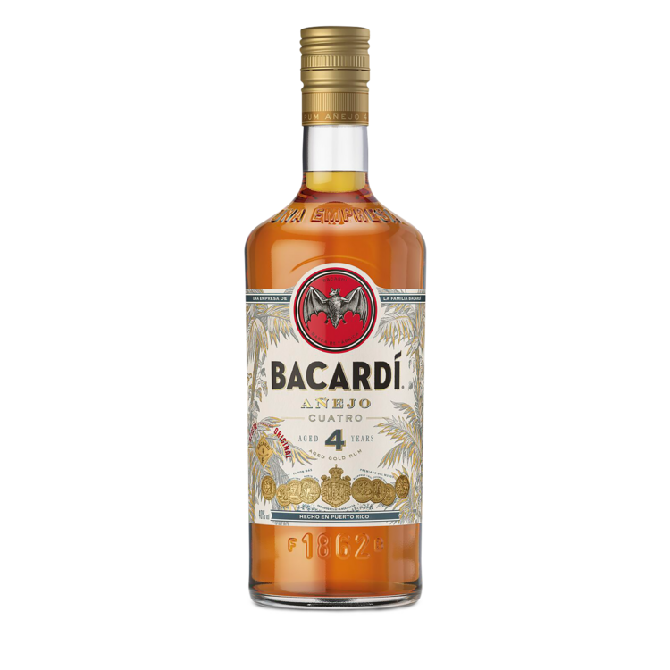 Bacardi 4 Year Anejo 750ml 1 EA