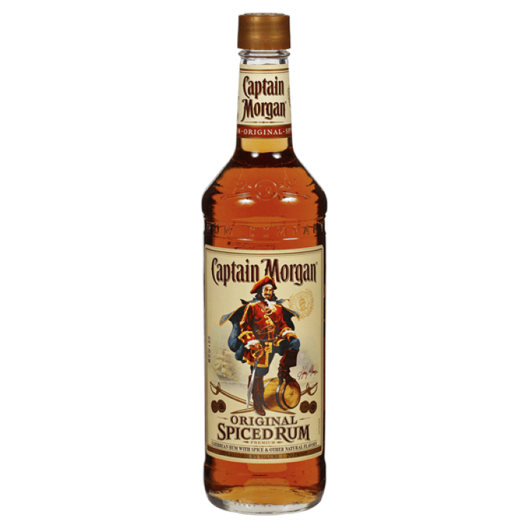 Captian Morgan Black Rum Btl 375ml 1 EA