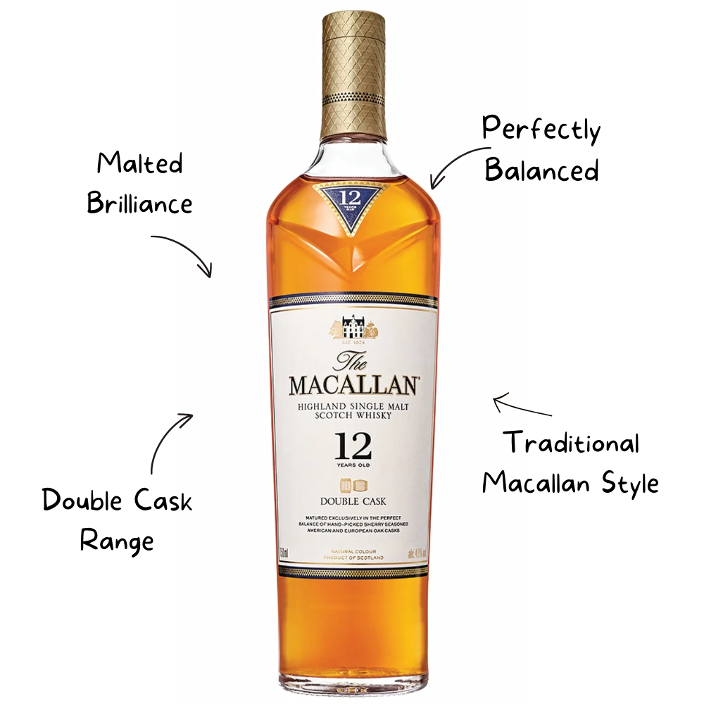 Macallan 12y Double Cask 750ml 1 PK