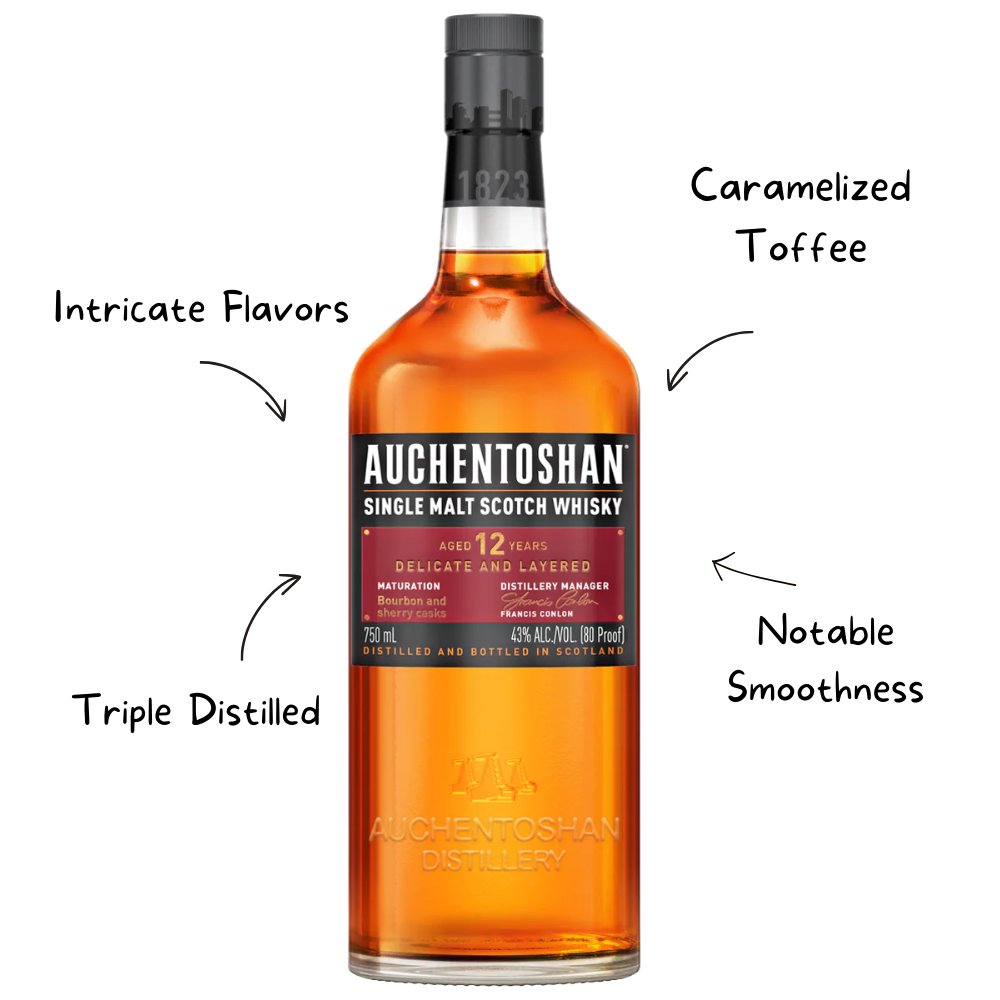 Auchentosha12 Yrs 750ml 1 PK