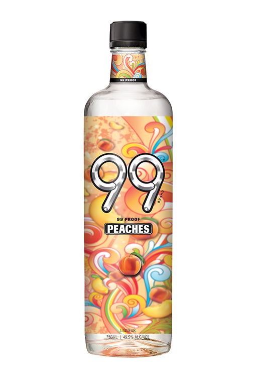 99 Root Beer Peach Liqueur 750ml 1each