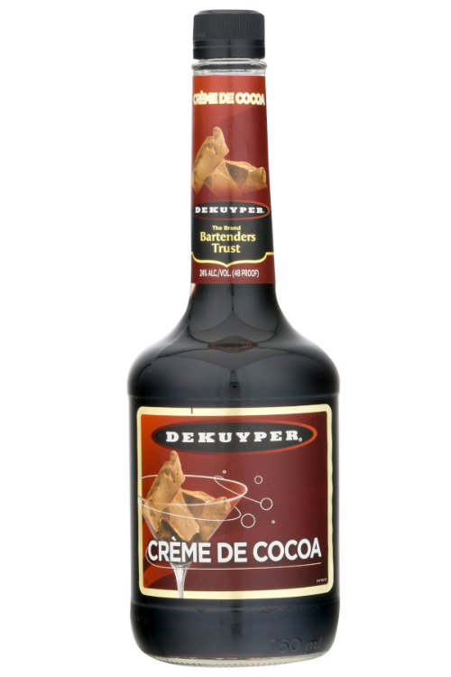 Dekuyper Cream De Cocoa Darkbtl 750ml 1 EA