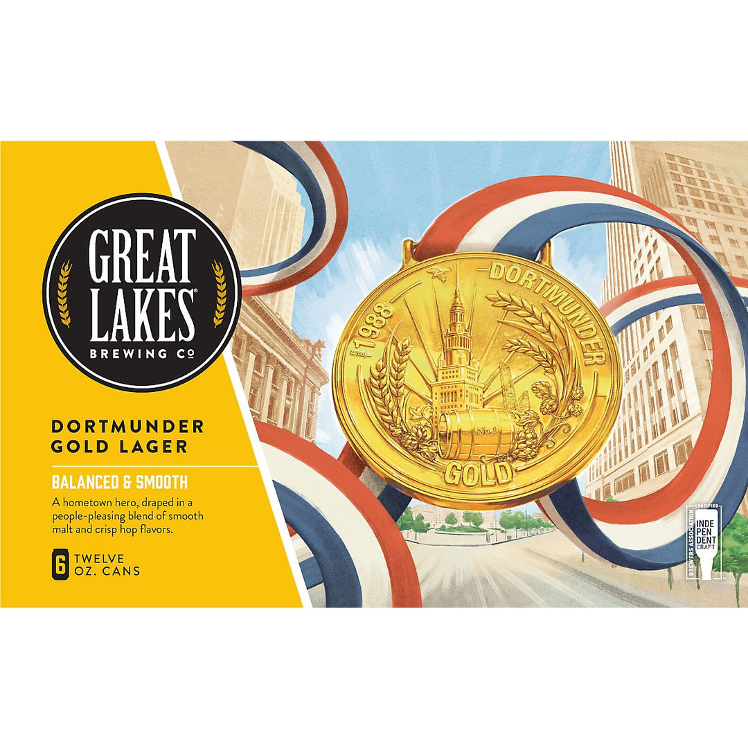 Great Lakes Dortmunder Gold Can 750ml 6 PK