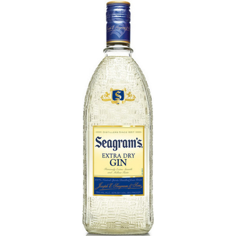 Seagrams Ex Dry Gin 375ml 1 EA