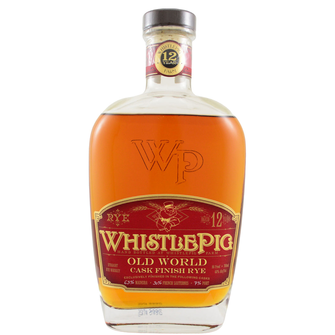 WhistlePig Old World Series 12 Year Old Whiskey, 750ml 1 EA