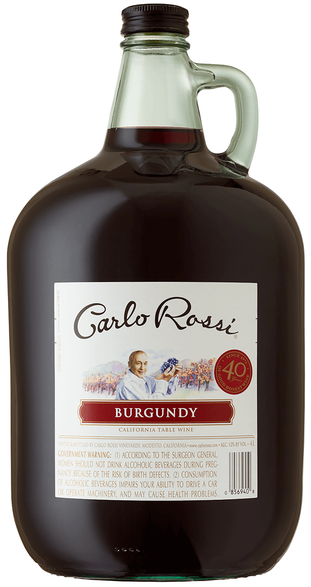 Carlo Rossi Burgundy 4 L 1 Btl