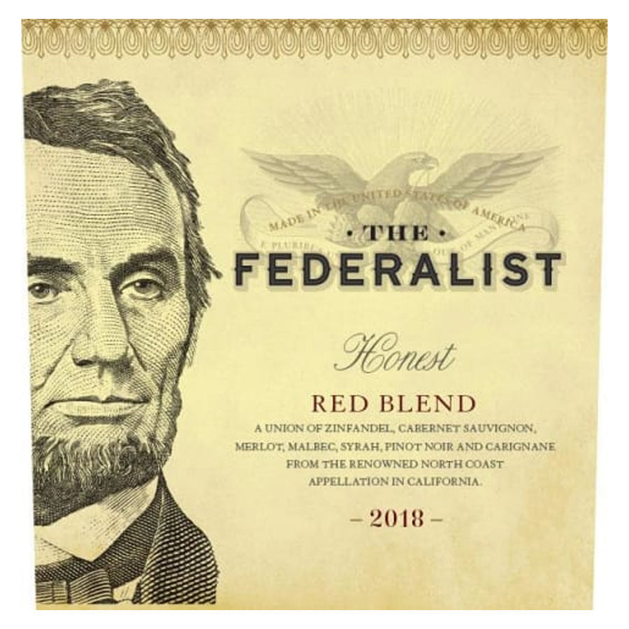 The Federalist Red Blend Btl 750ml 1 EA