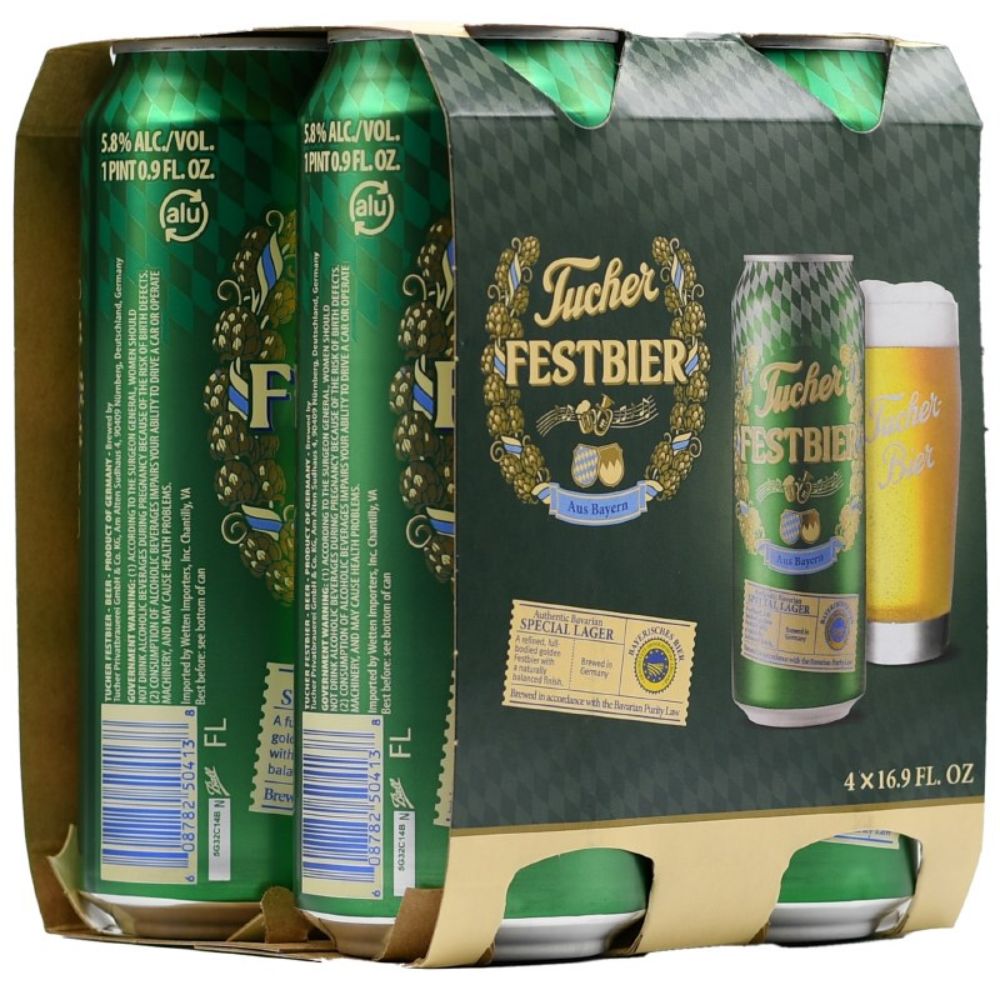 Tucher Festbier 16oz 4 PK