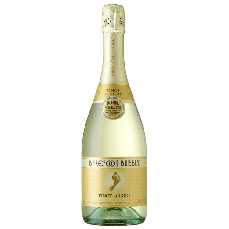 Barefoot Bubbly Pinot Grigio 750ml 1 EA