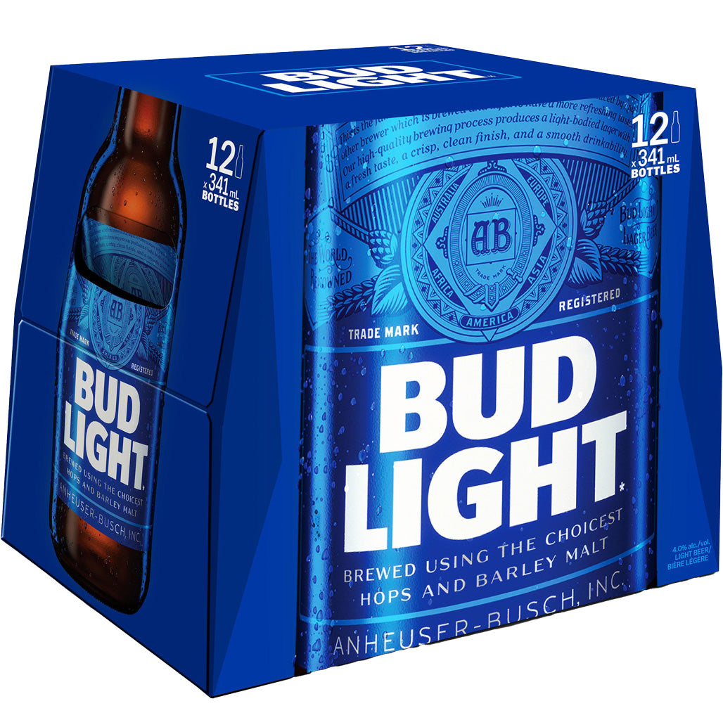 Budlight Beer Btl 12 PK