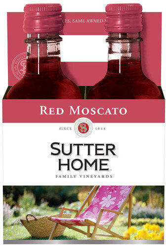 Sutter Home Red Moscato 4 PK