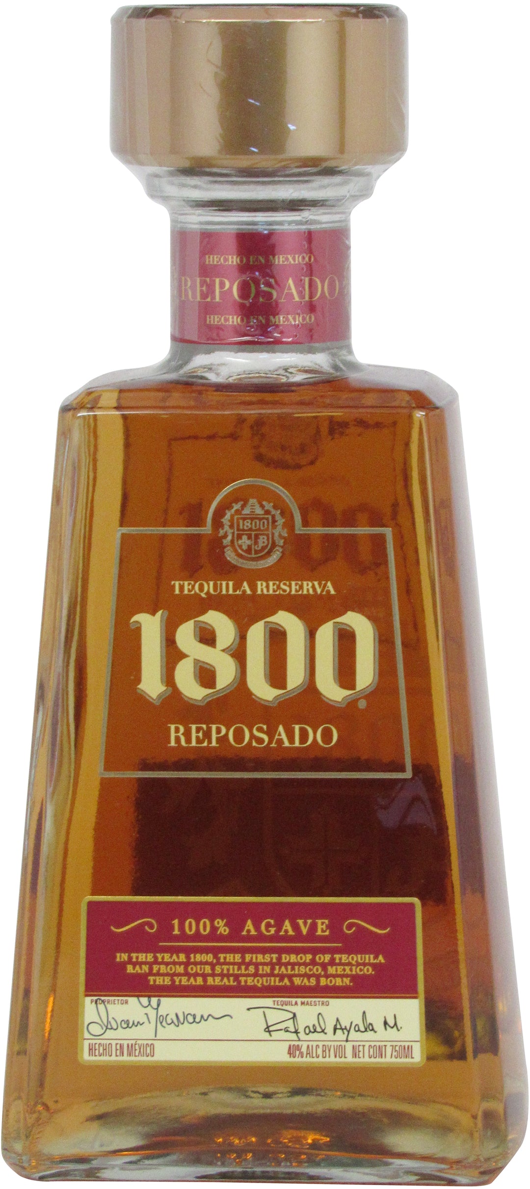 1800 Reposado Tequilla 750ml 1 PK