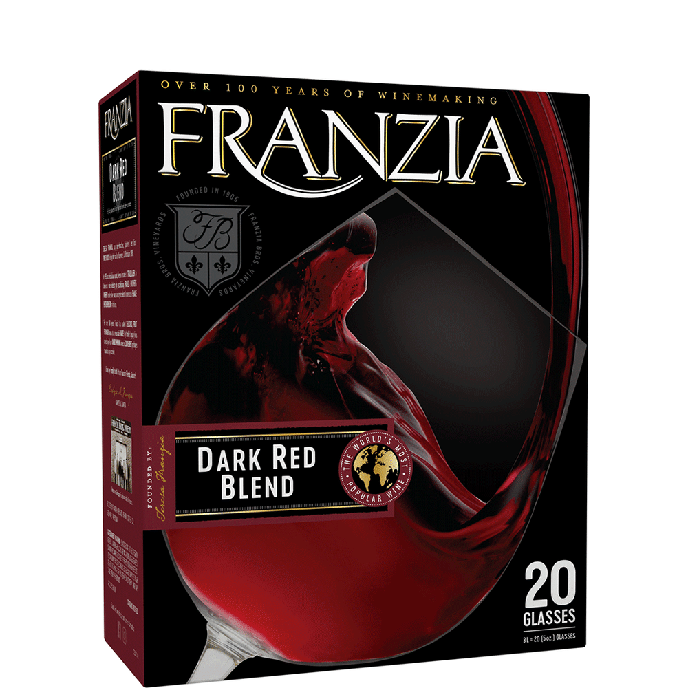 Franzia Dark Red Blend 5l 4 PK