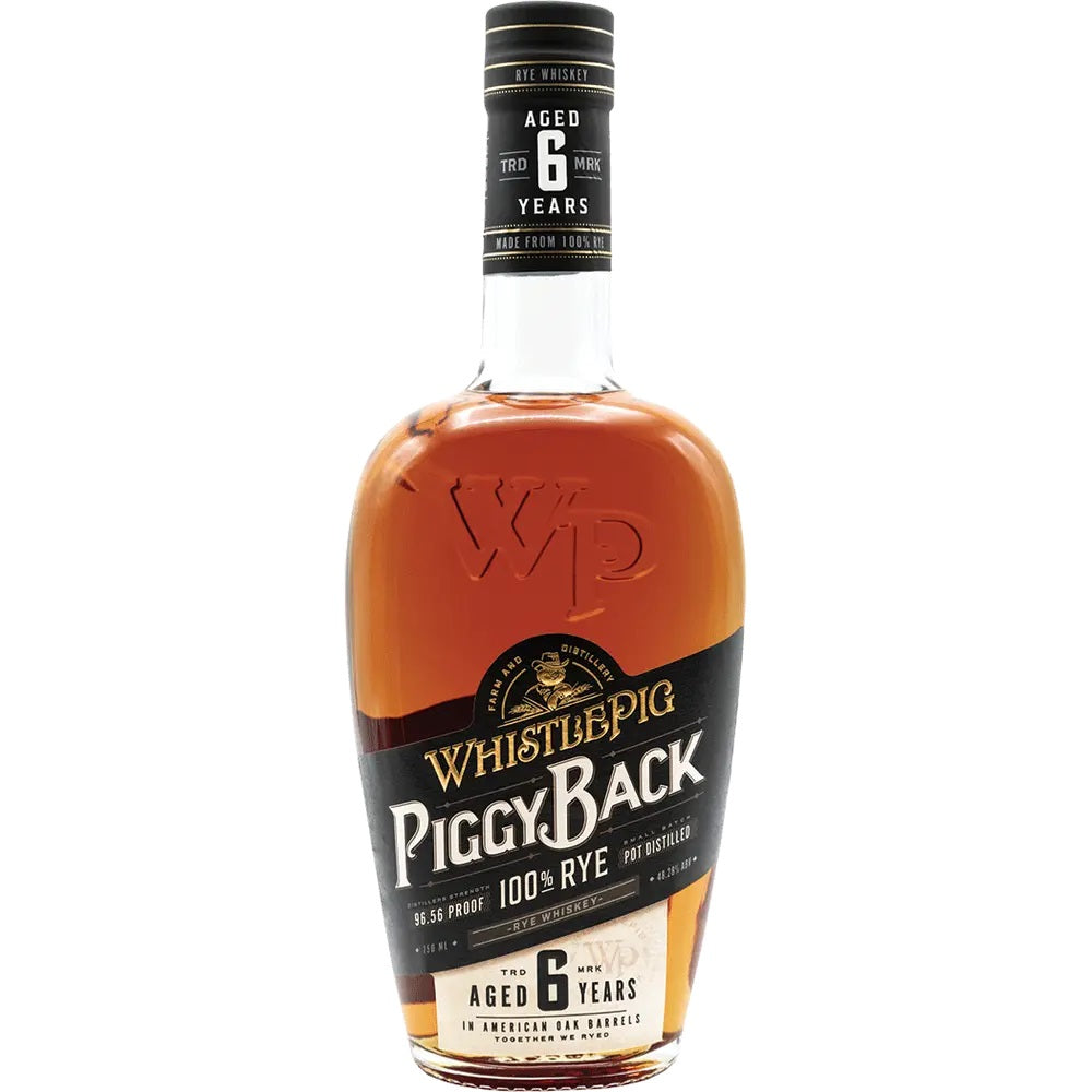 WhistlePig Piggyback Rye 6 Years 750ml 1 Btl