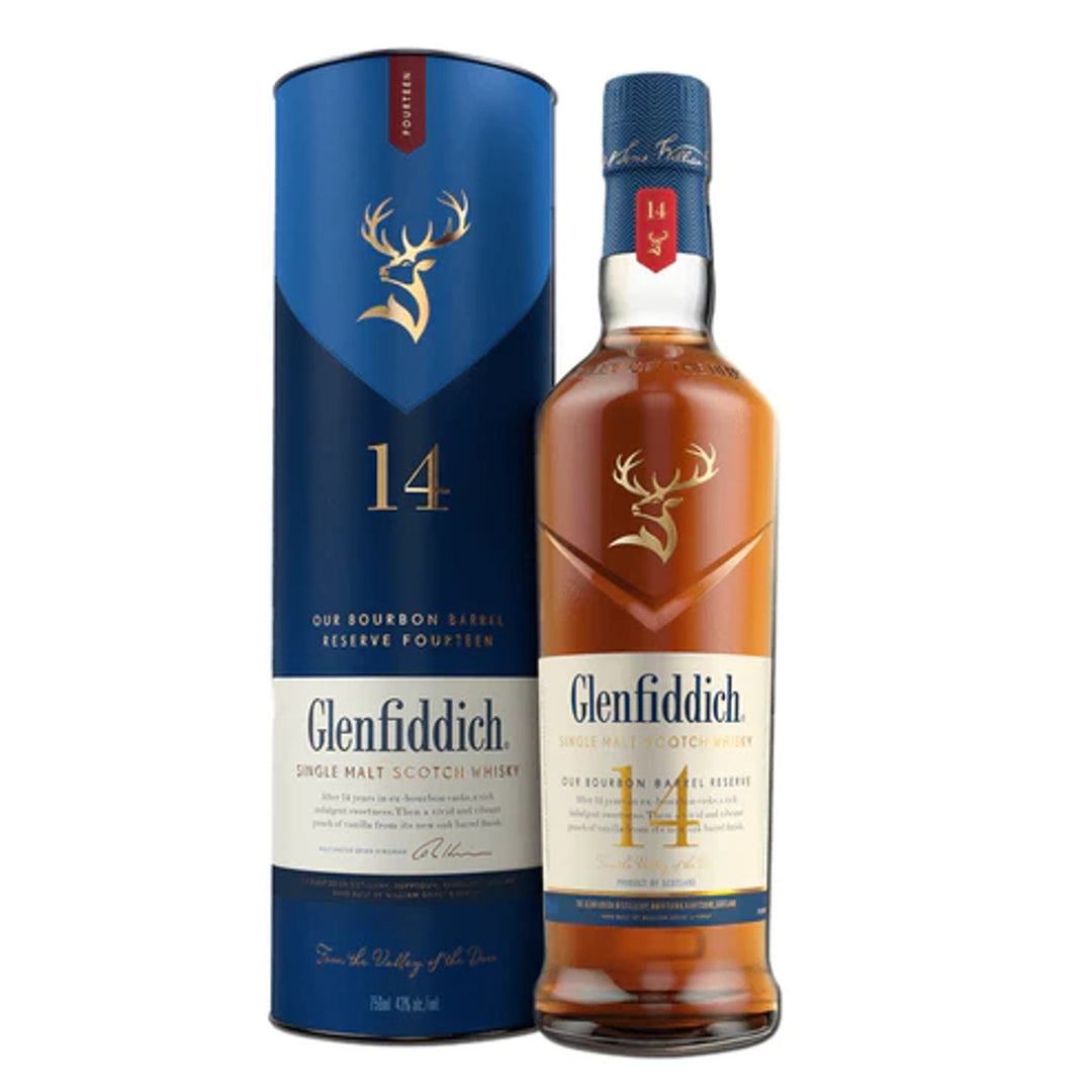 Glenfiddich 14 Yr Bourbon Barrel Rsv 750ml 1 PK