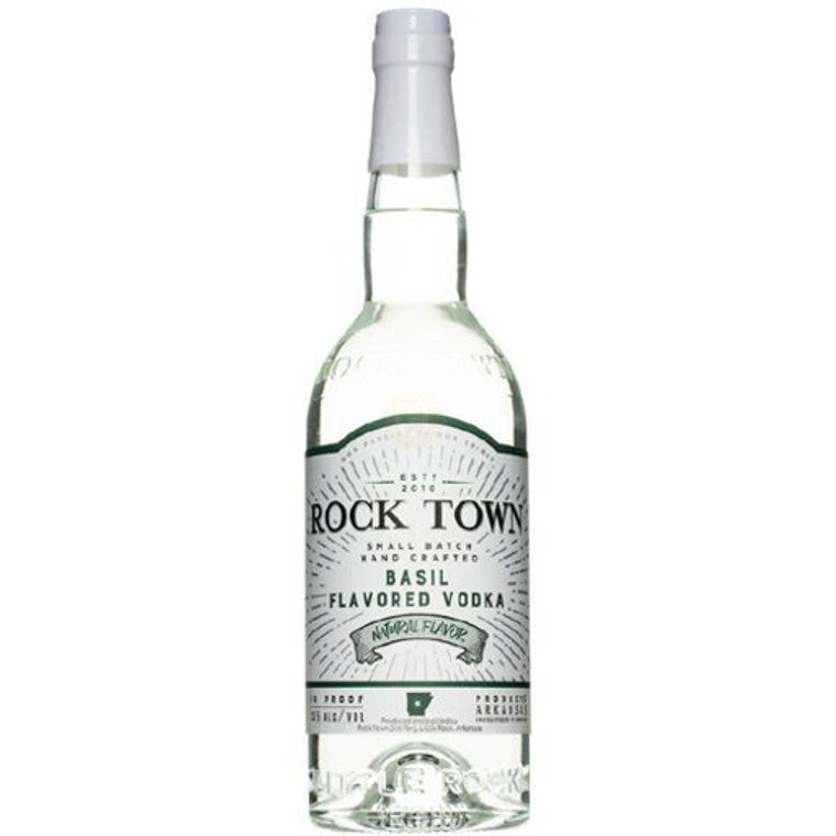 Rock Town Basil Flavored Vodka Btl 1L 1 PK