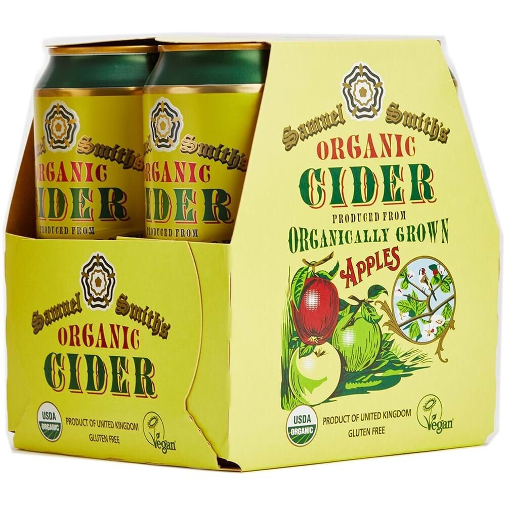 Samuel Smith Organic Apple Cider 14.9oz 4 PK