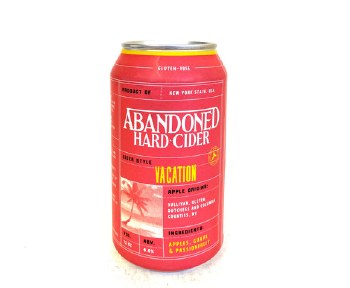 Abandoned Hardcider Vacation 12oz 4 PK