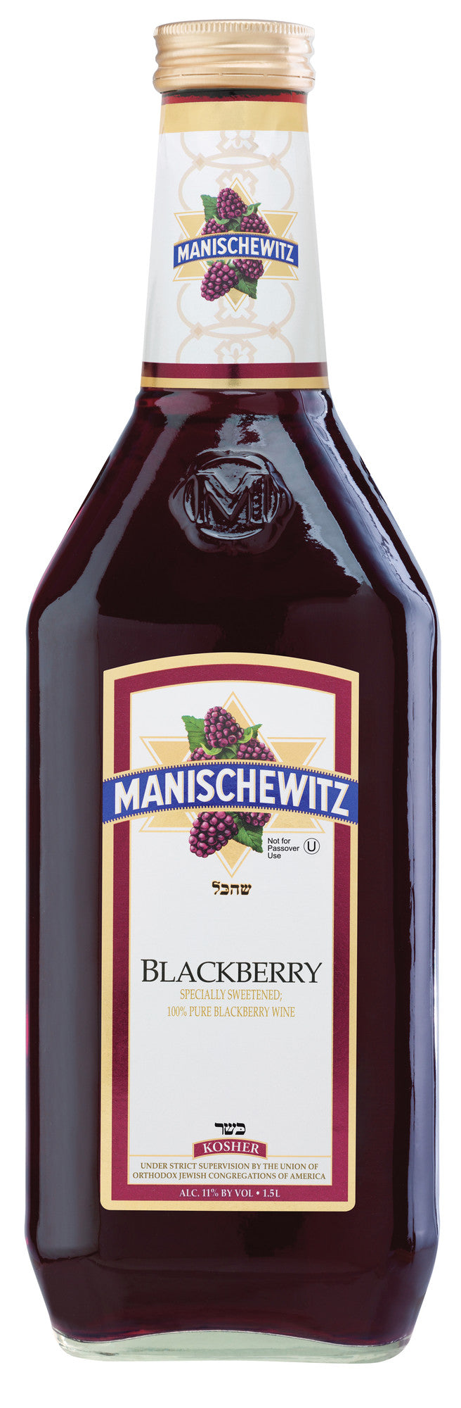 Manischewitz Blackberry 1.5L 1 PK