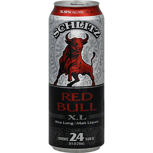 Schlitz Schlitz Red Bull 24oz 1 EA