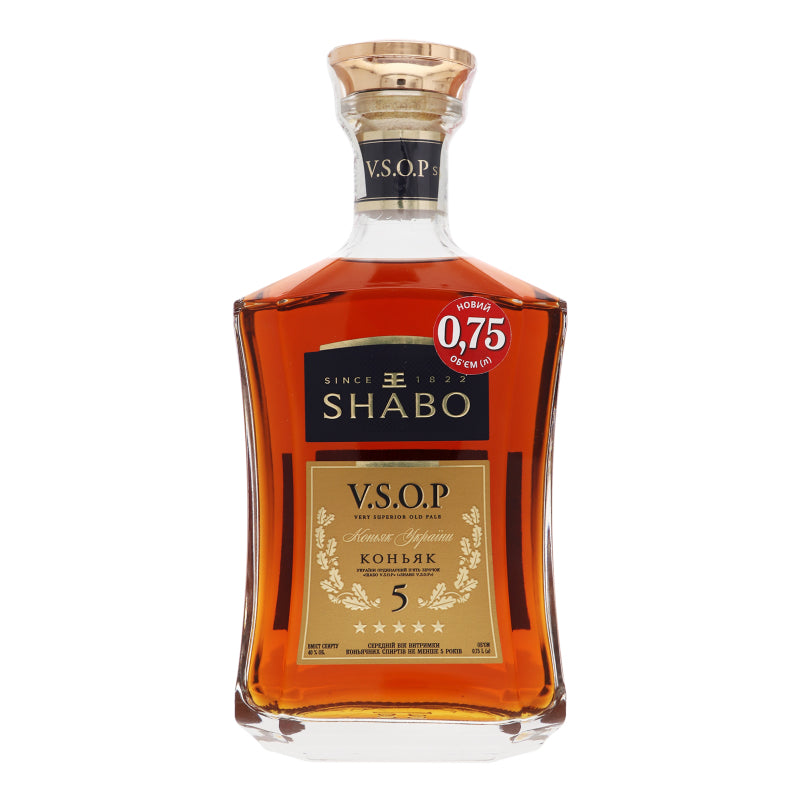 Shabo Vsop Brandy 750ml 1 EA