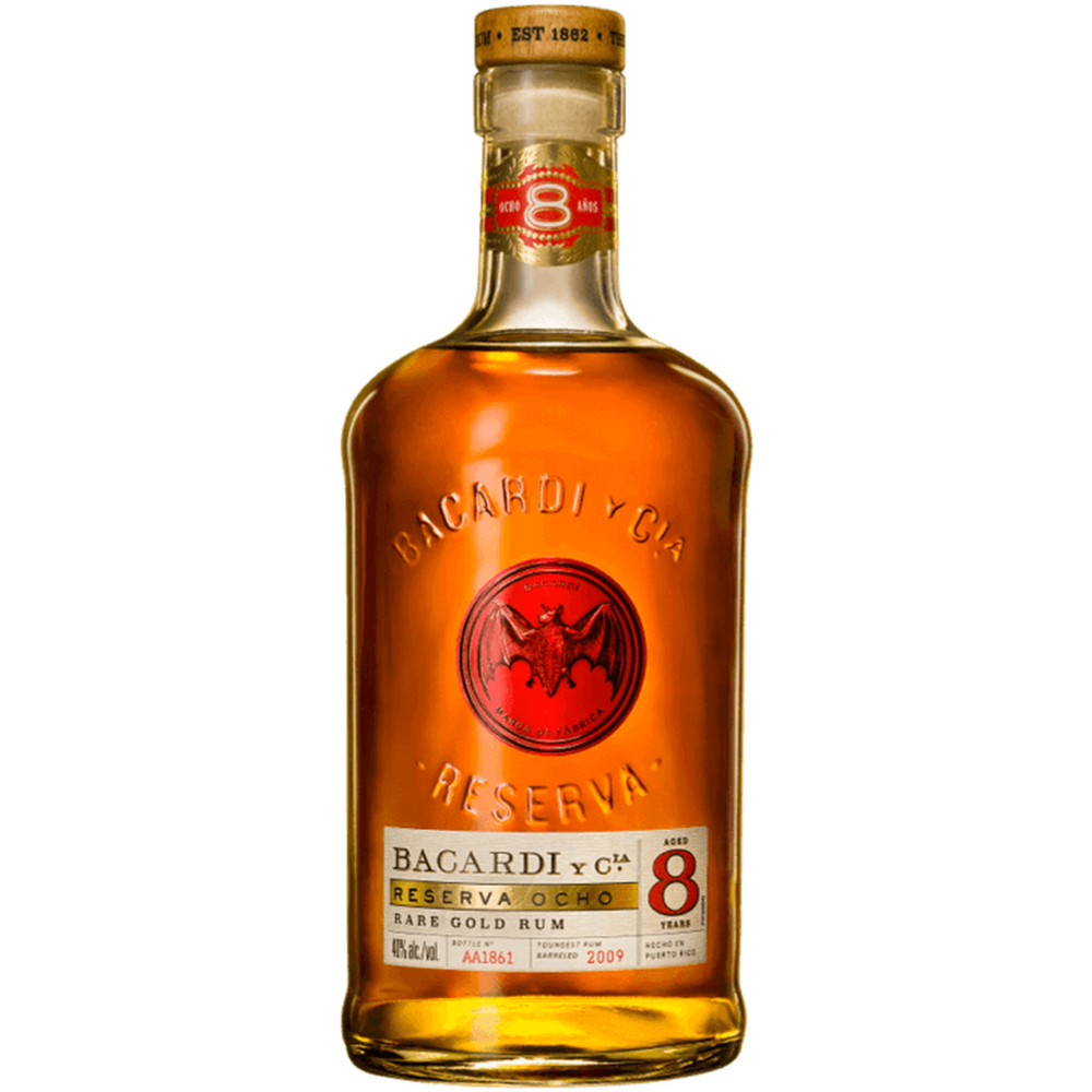 Bacardi 8 Yrbtl 750ml 1 PK