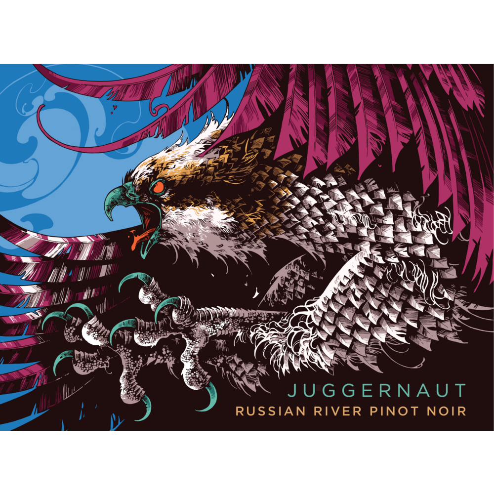 Juggernaut Pinot Noir 750ml  1 Btl