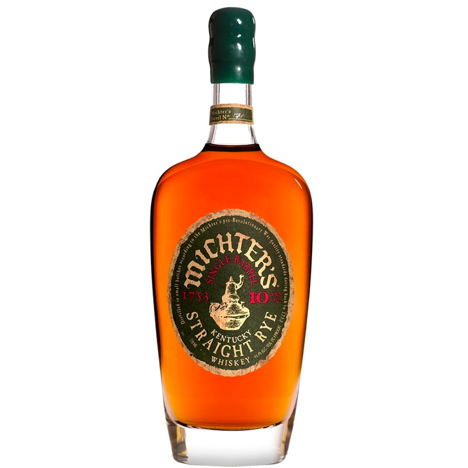 Michters Single Barrel Rye10 Year 750ml 1 PK