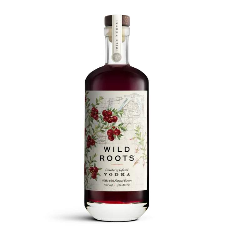 Wild Roots Cranberry Vodka 750ml