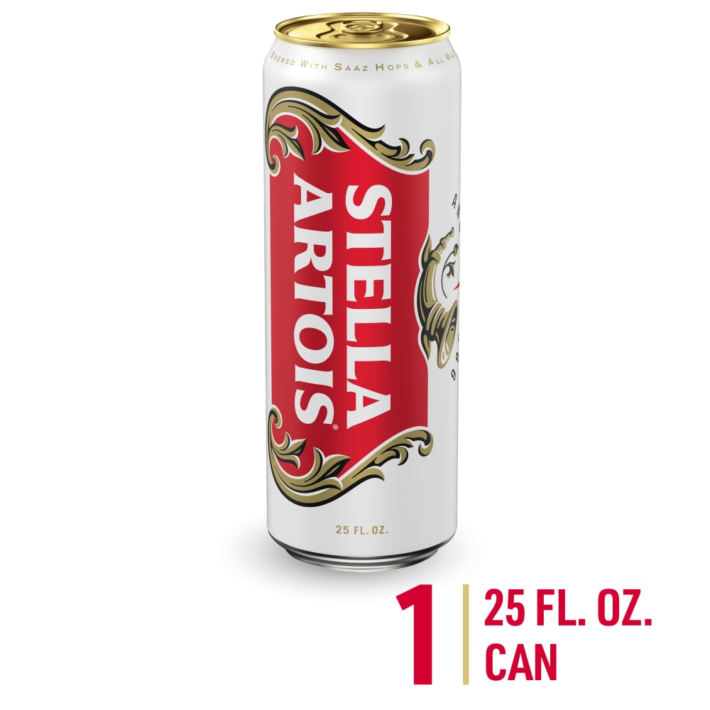 Stella Artois 25oz 1 Can