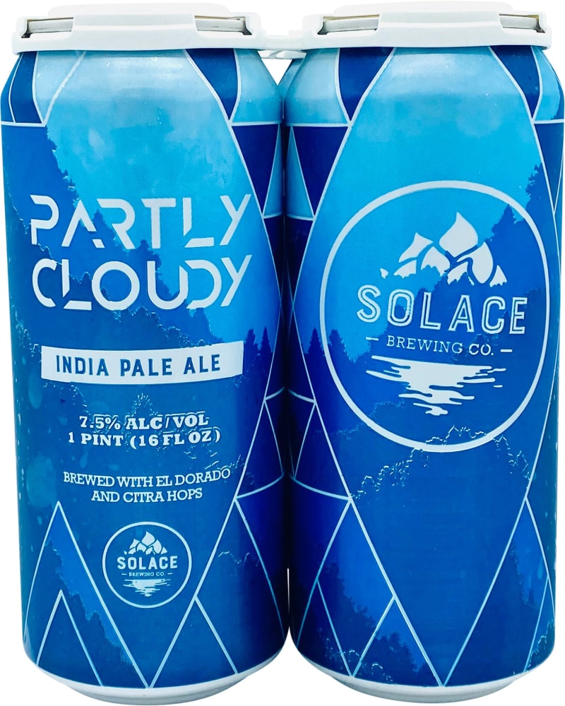 Solace Partly Cloud Pk 16oz 4 PK