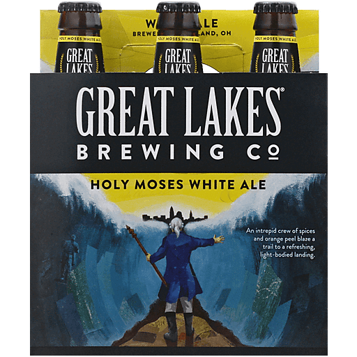 Great Lakes Holy Moses White Ale Btl 12oz 6 PK