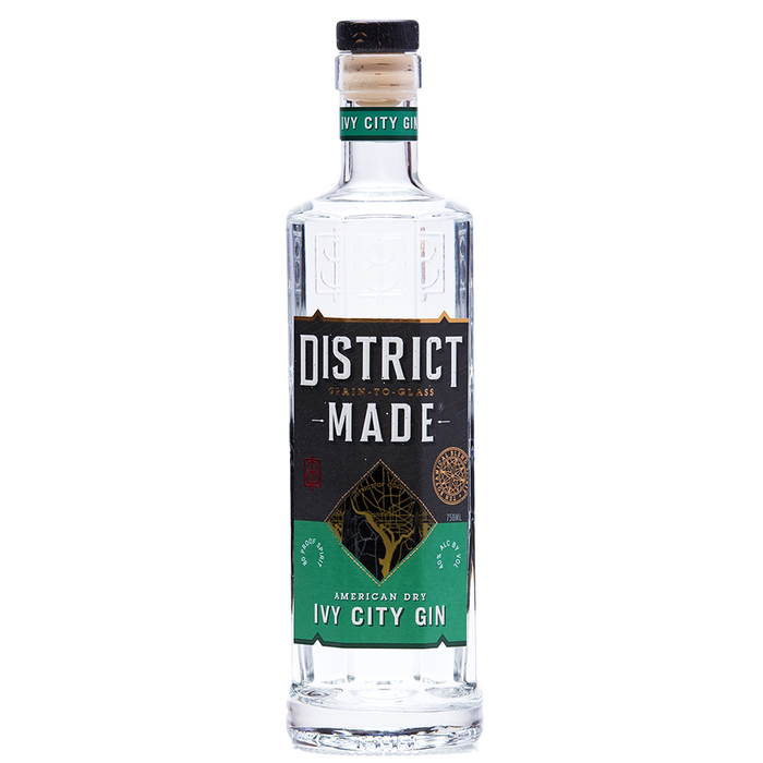 District Made Ivy City Gin Btl 750ml 1 EA