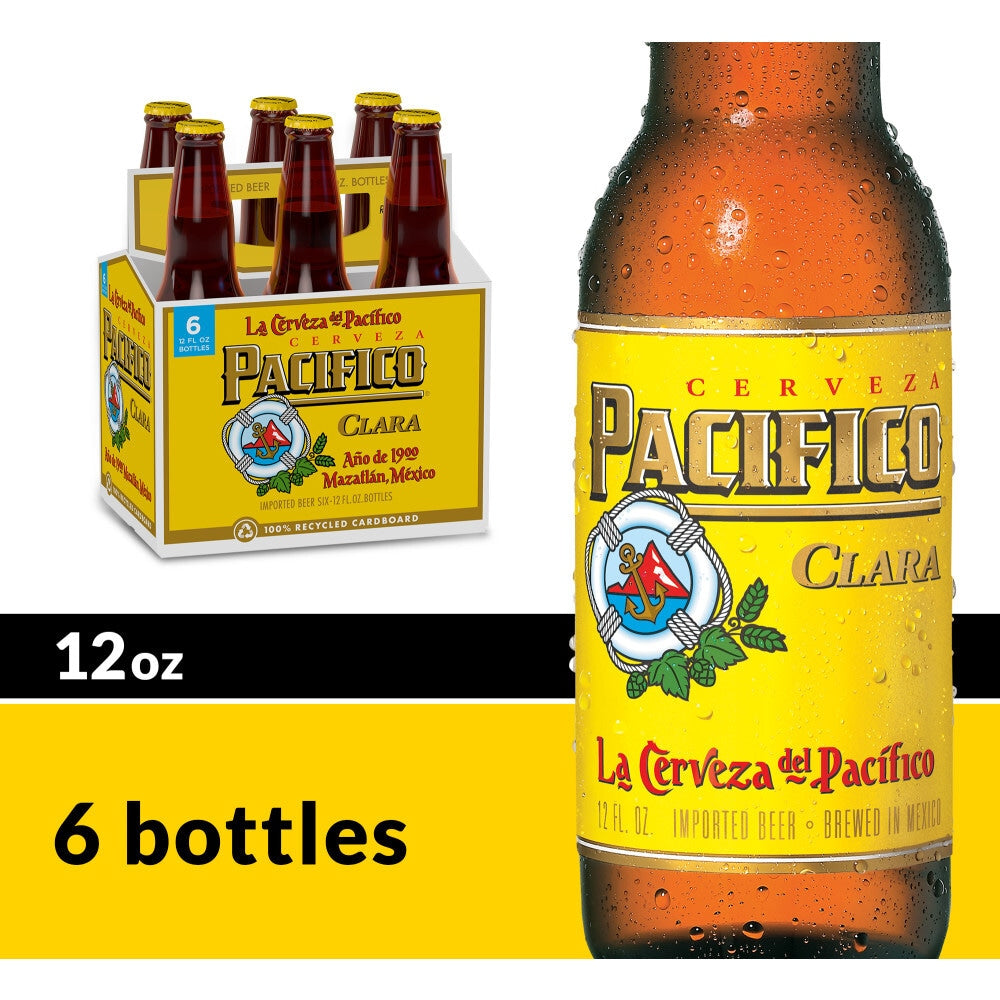 Pacifico Btl 12oz 6 PK