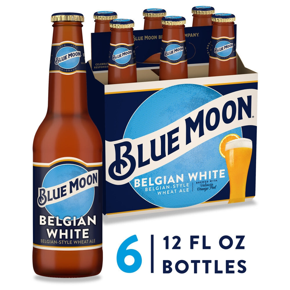 Blue Moon Belgian White 12oz 6 PK