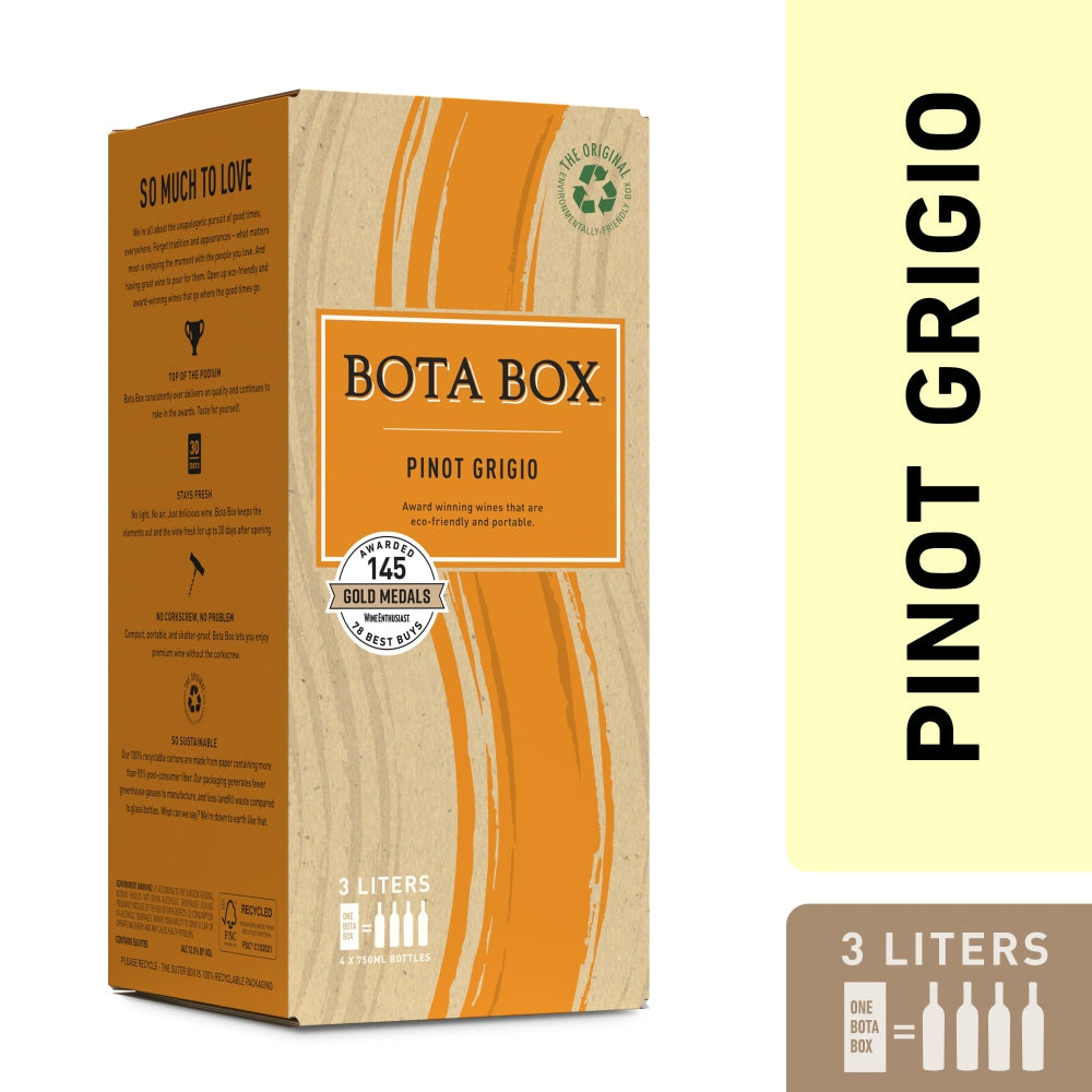 Bota Box Pinot Grigio 3L 1 PK