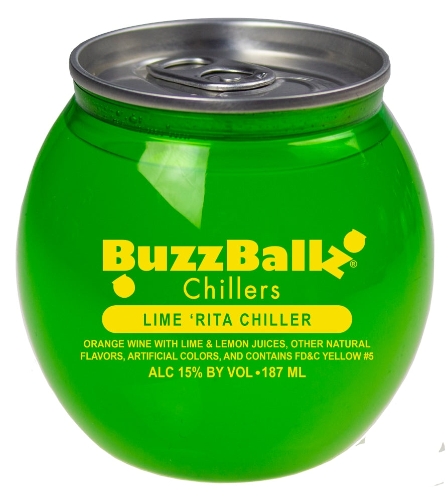 Buzzballz Lime Rita Chillers 187ml 1 PK