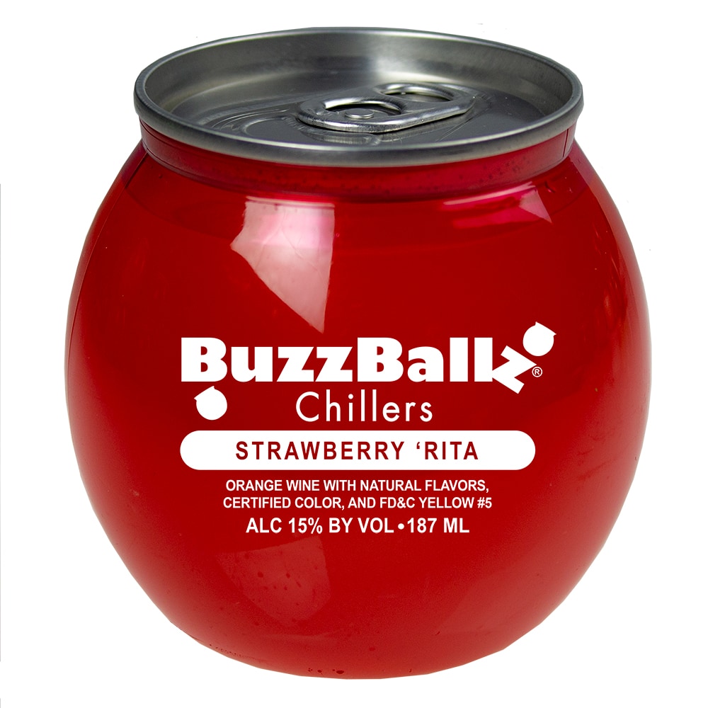 Buzzballz Strawberry Rita 187ml 1 PK