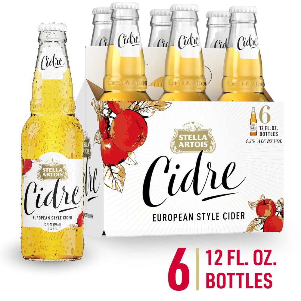 Stella Artois Cider 12oz 6 PK