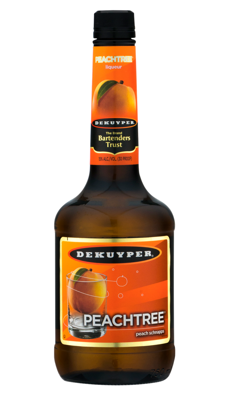 Dekuyper Peachtree Peach Schnappsbtl 750ml 1 EA