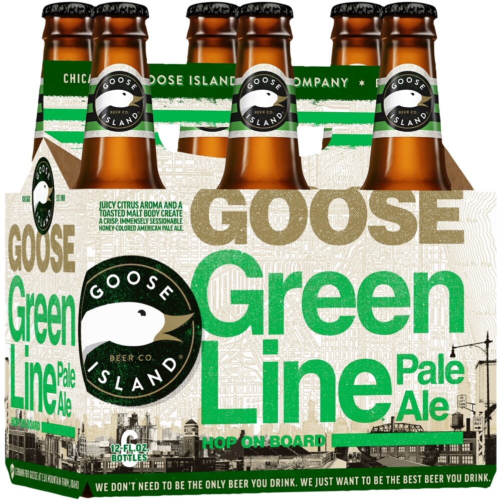 Goose Island Grren Line 12oz 6 PK