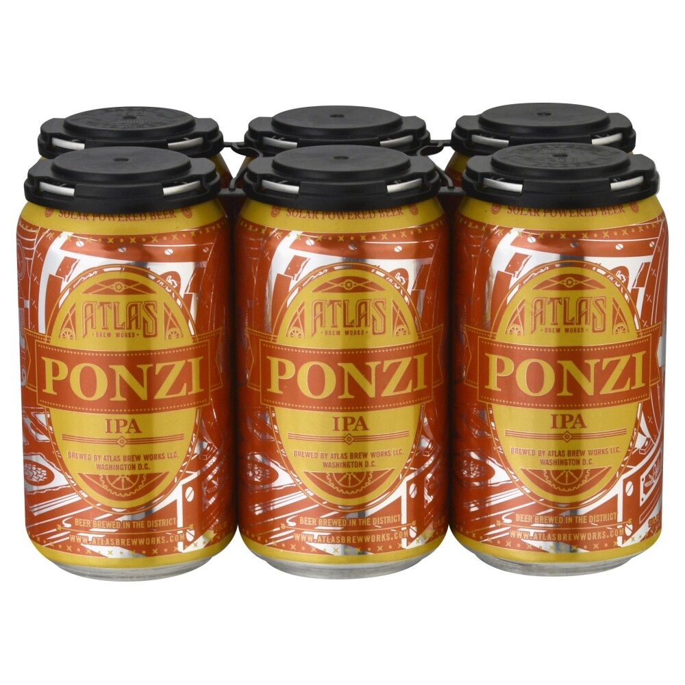 Atlas Ponzi Ipa 12oz 6 PK