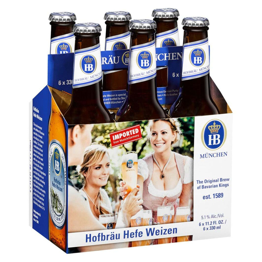 Hofbrau Hefe Weizen 12oz 6 PK