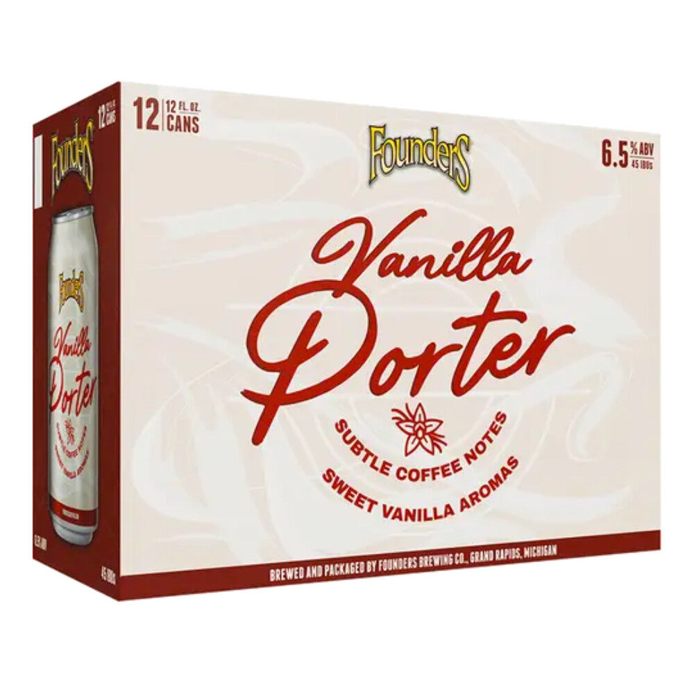 Founders Vanilla Porter 12oz 12 PK